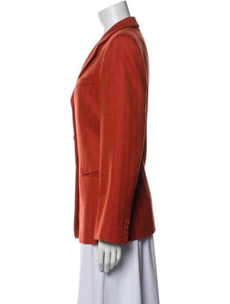 Giorgio Armani Wool Printed Blazer