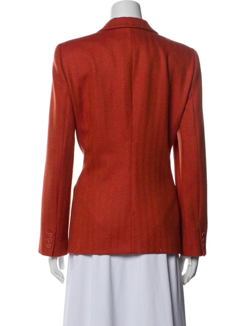 Giorgio Armani Wool Printed Blazer