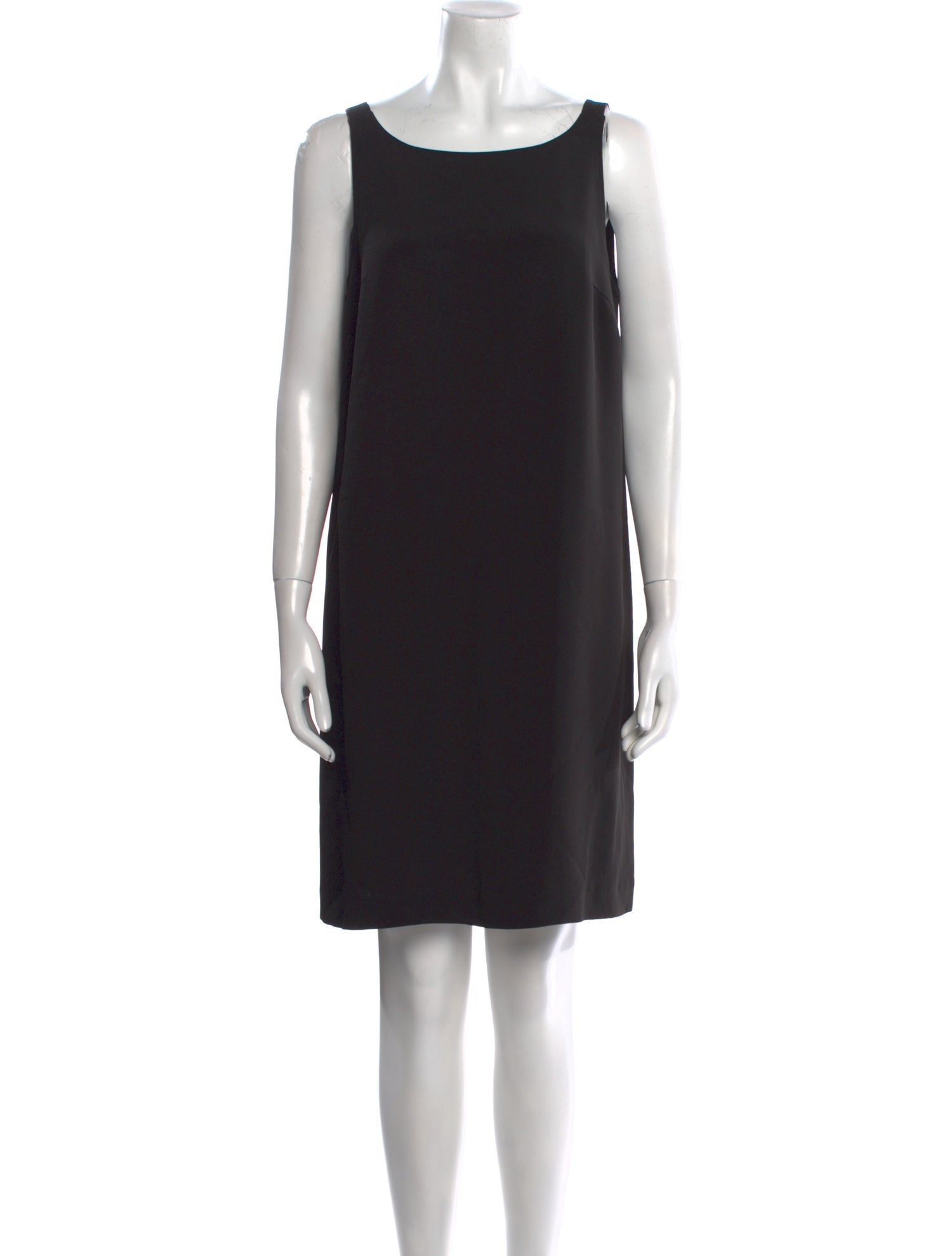 Giorgio Armani Bateau Neckline Mini Dress