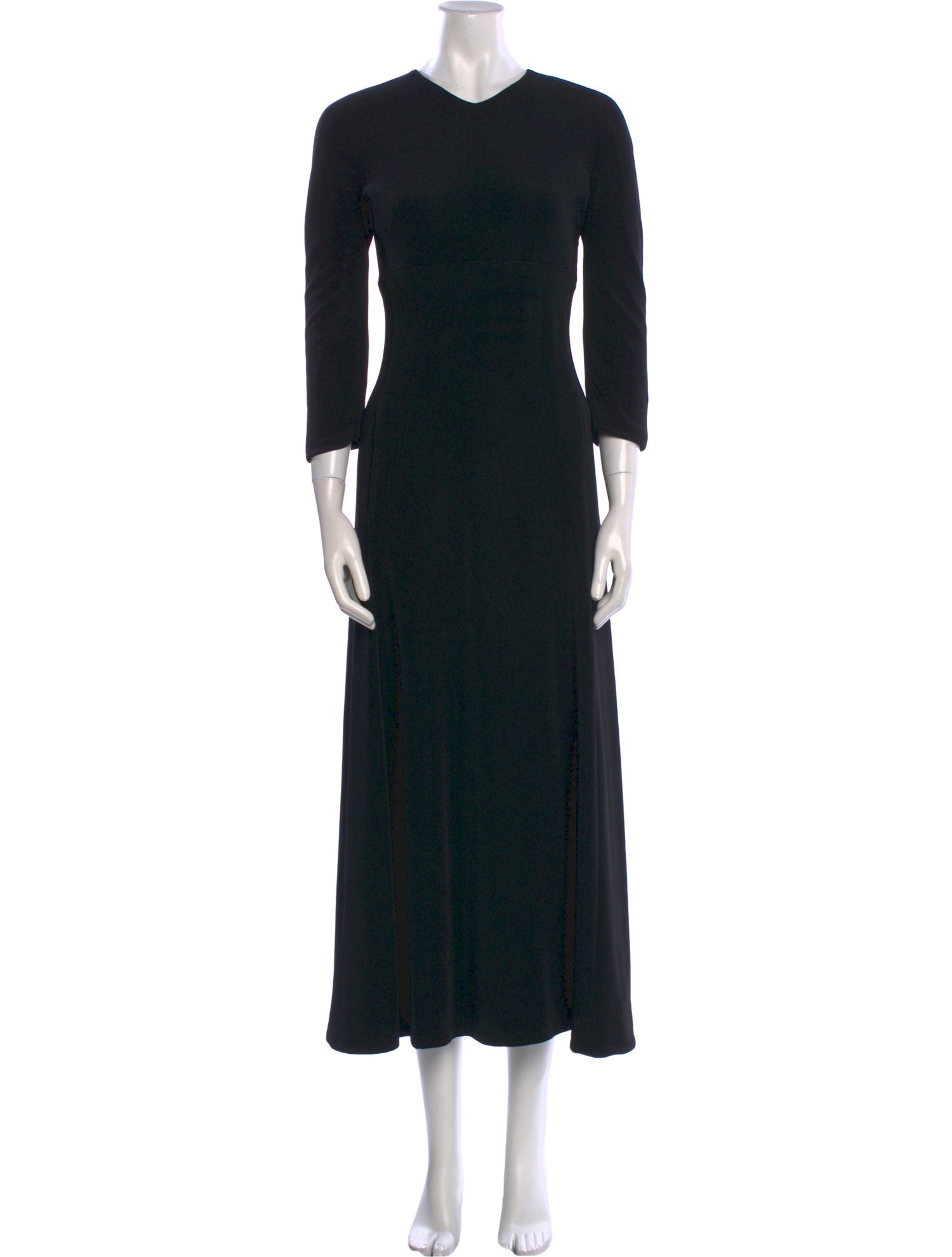 Giorgio Armani Crew Neck Long Dress