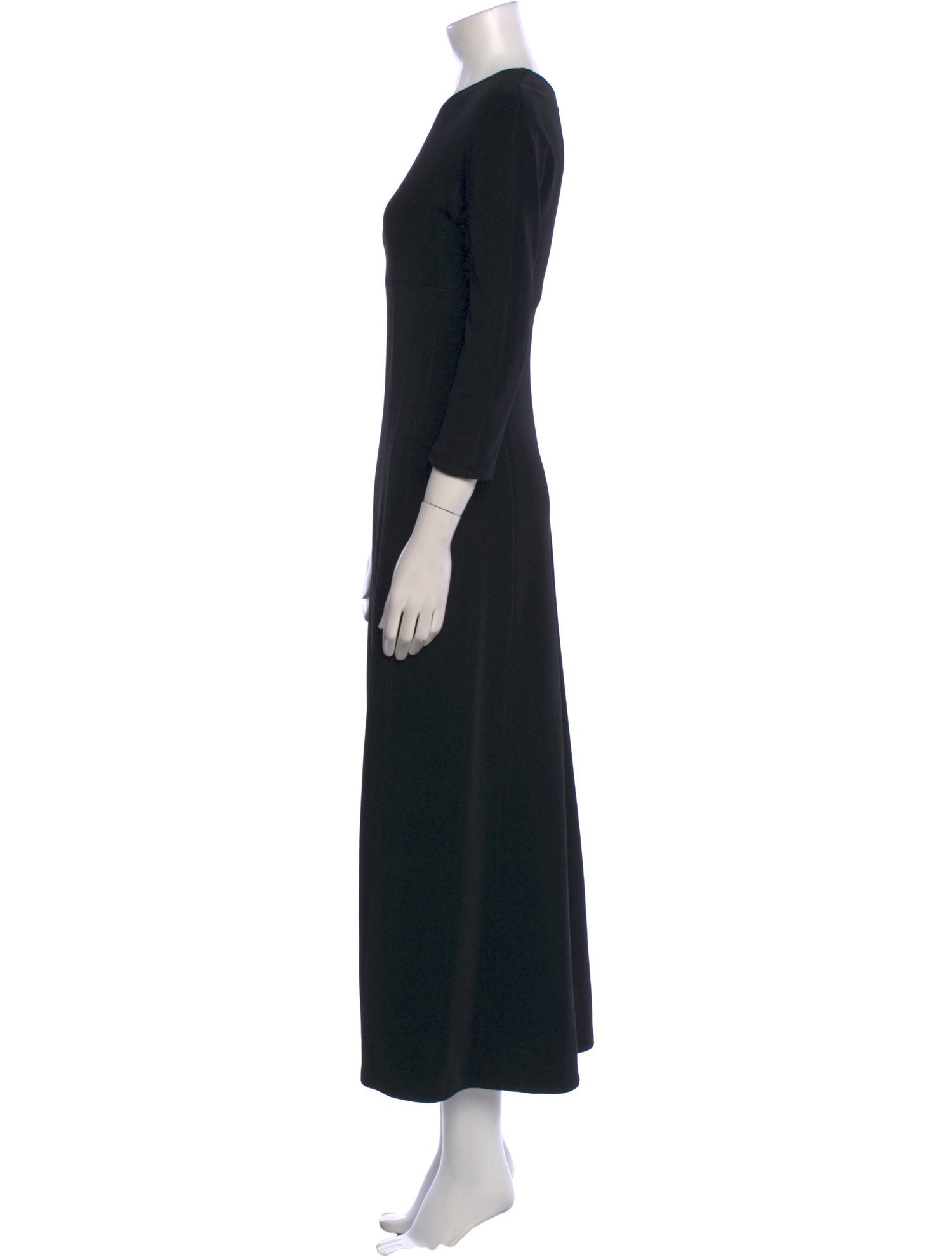 Giorgio Armani Crew Neck Long Dress