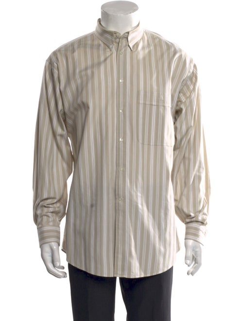 Giorgio Armani Striped Long Sleeve Shirt