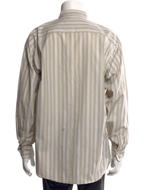 Giorgio Armani Striped Long Sleeve Shirt