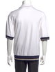Giorgio Armani Striped Collar Polo Shirt