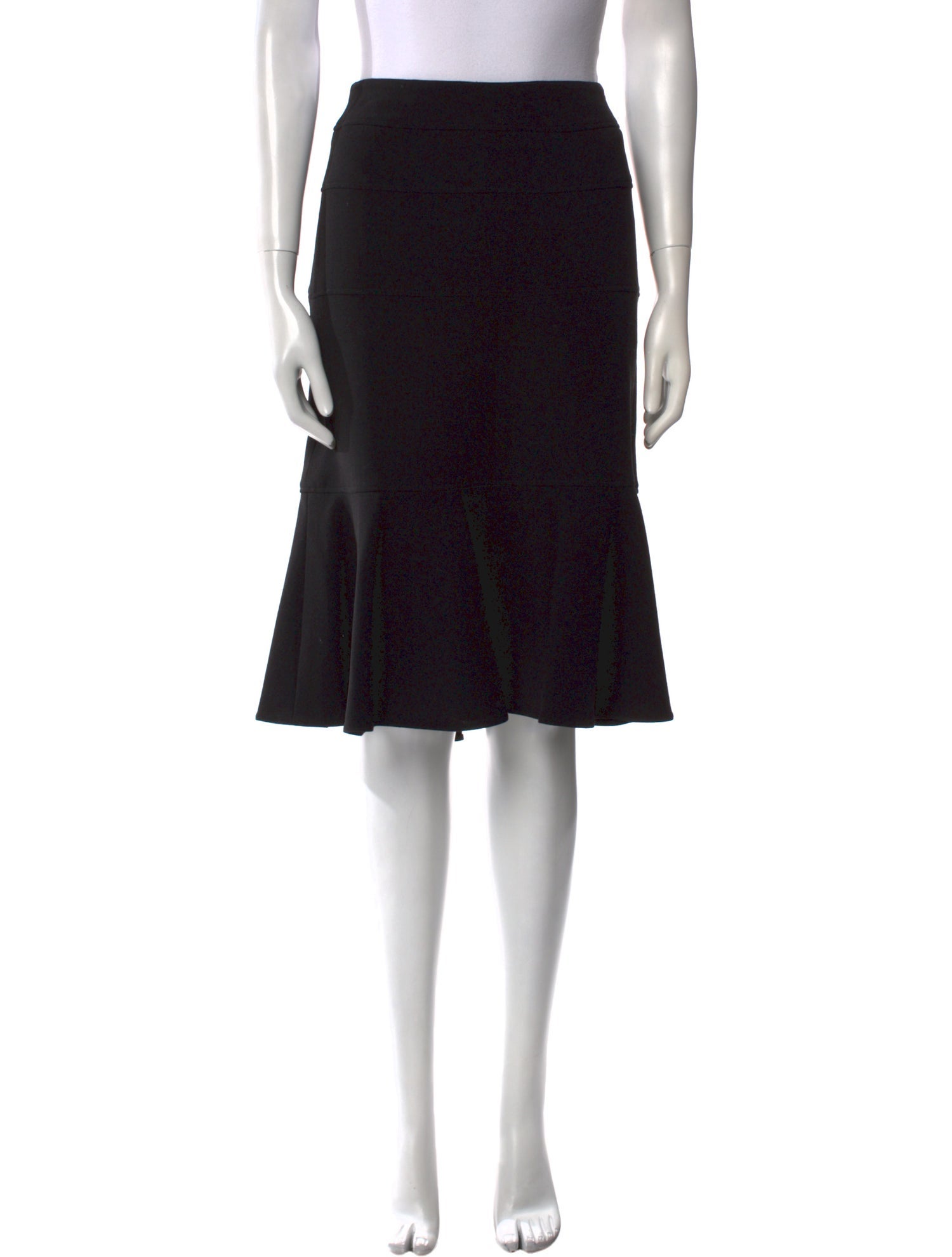 Giorgio Armani Wool Knee-Length Skirt