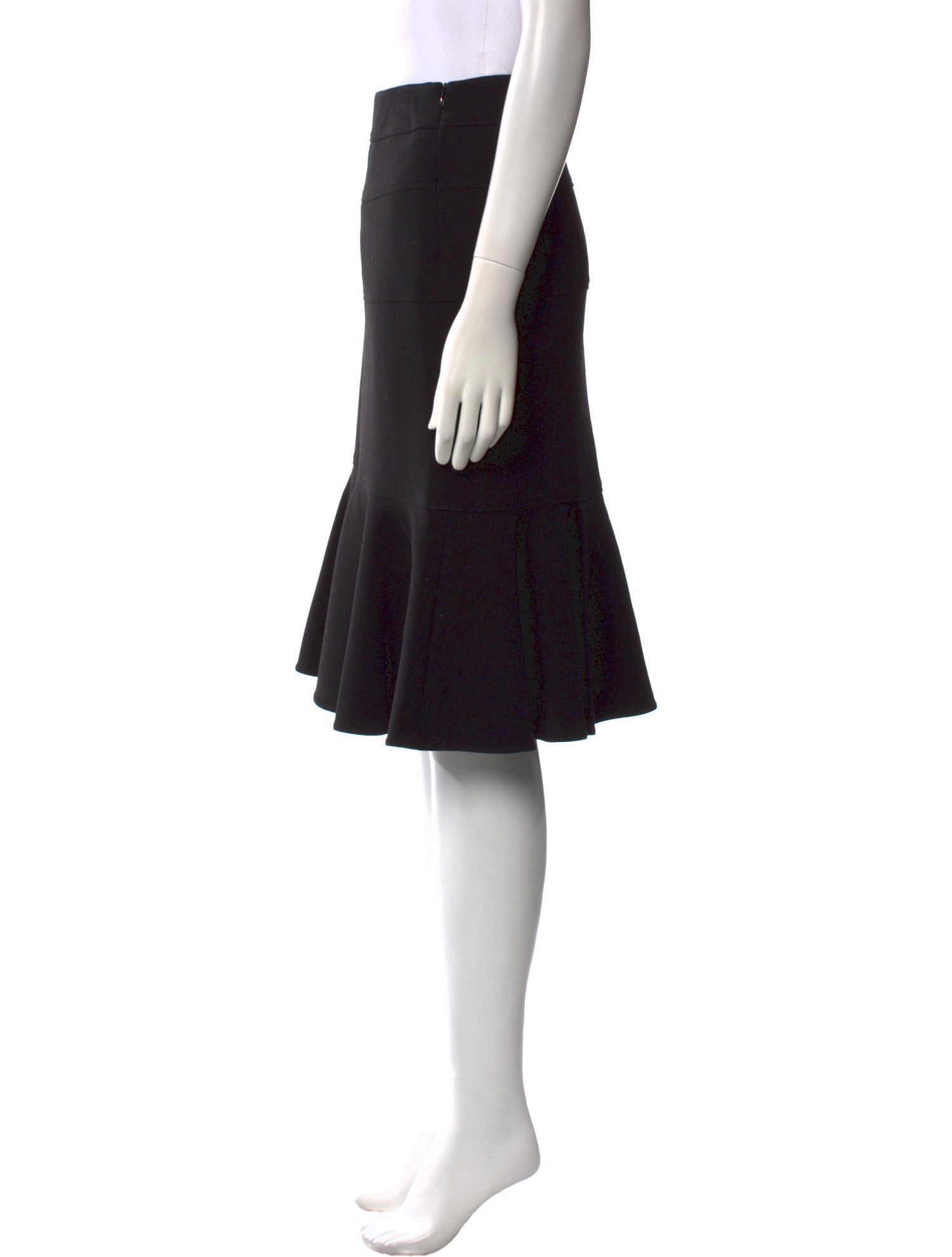 Giorgio Armani Wool Knee-Length Skirt