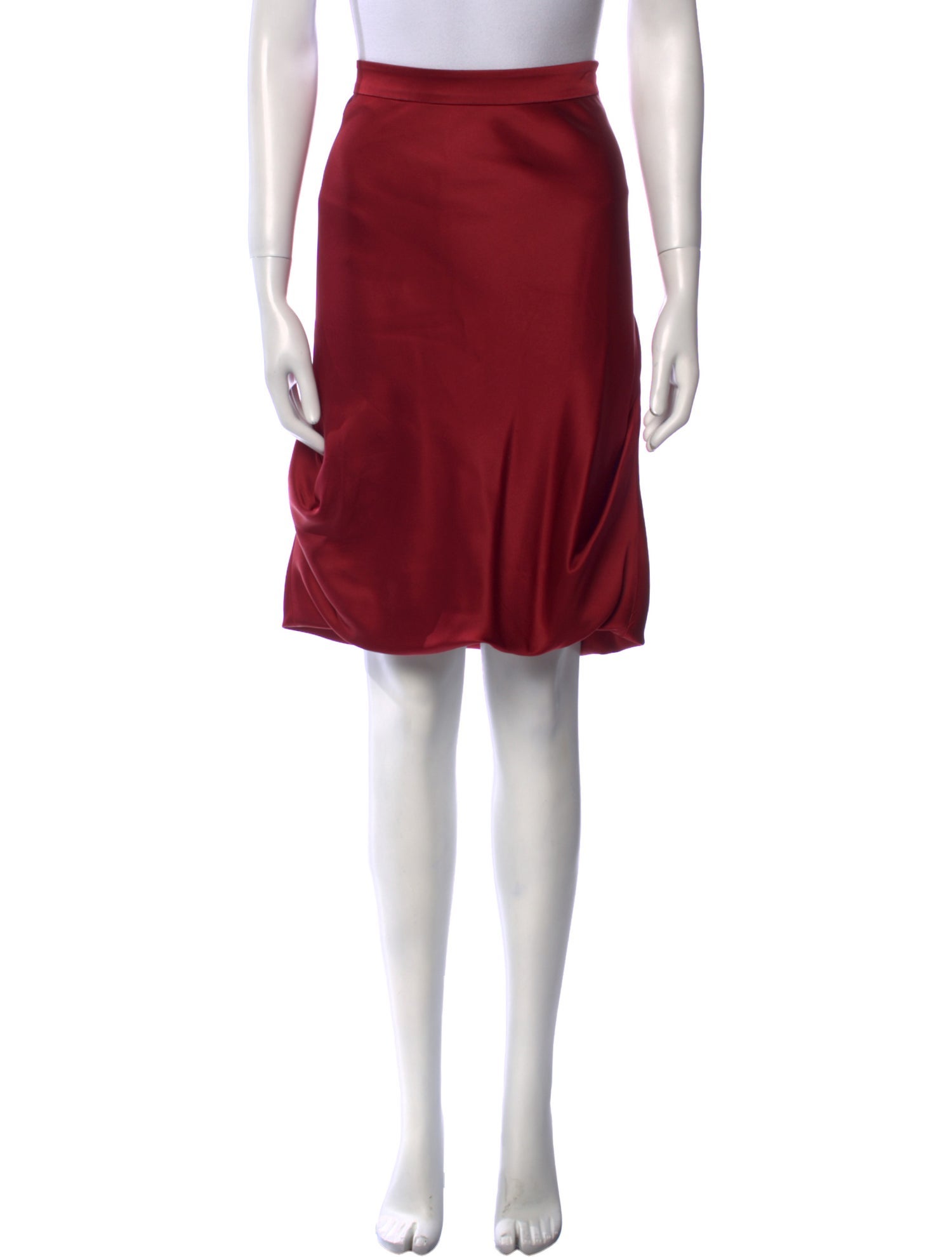 Giorgio Armani Silk Knee-Length Skirt