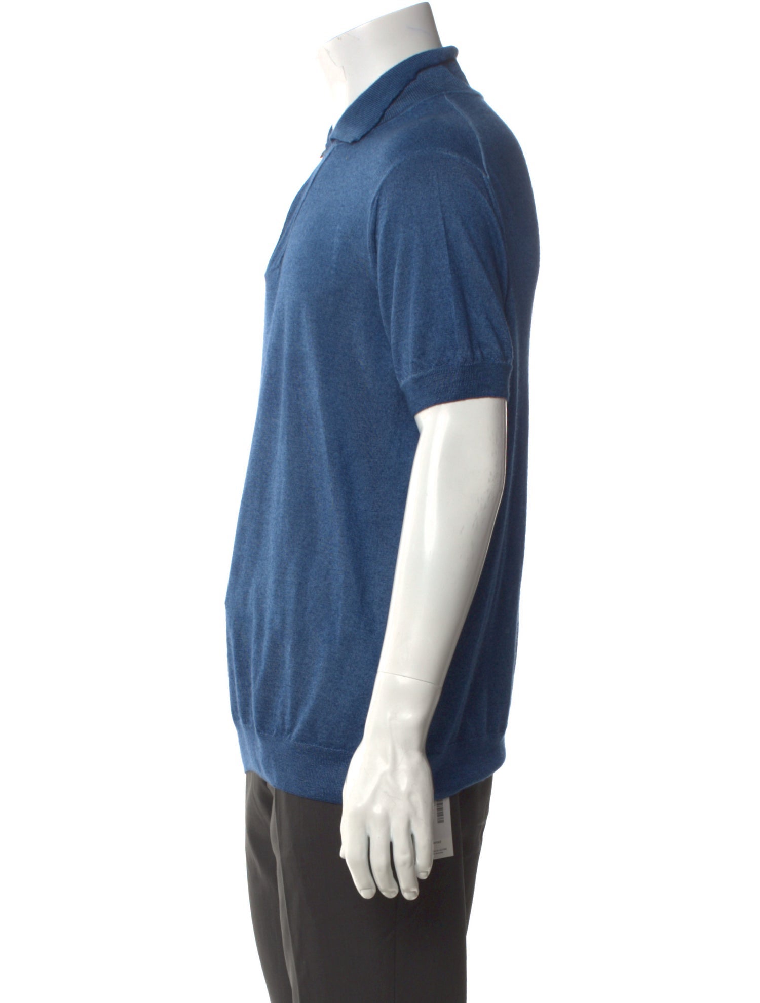 Giorgio Armani Cashmere Crew Neck Polo Shirt