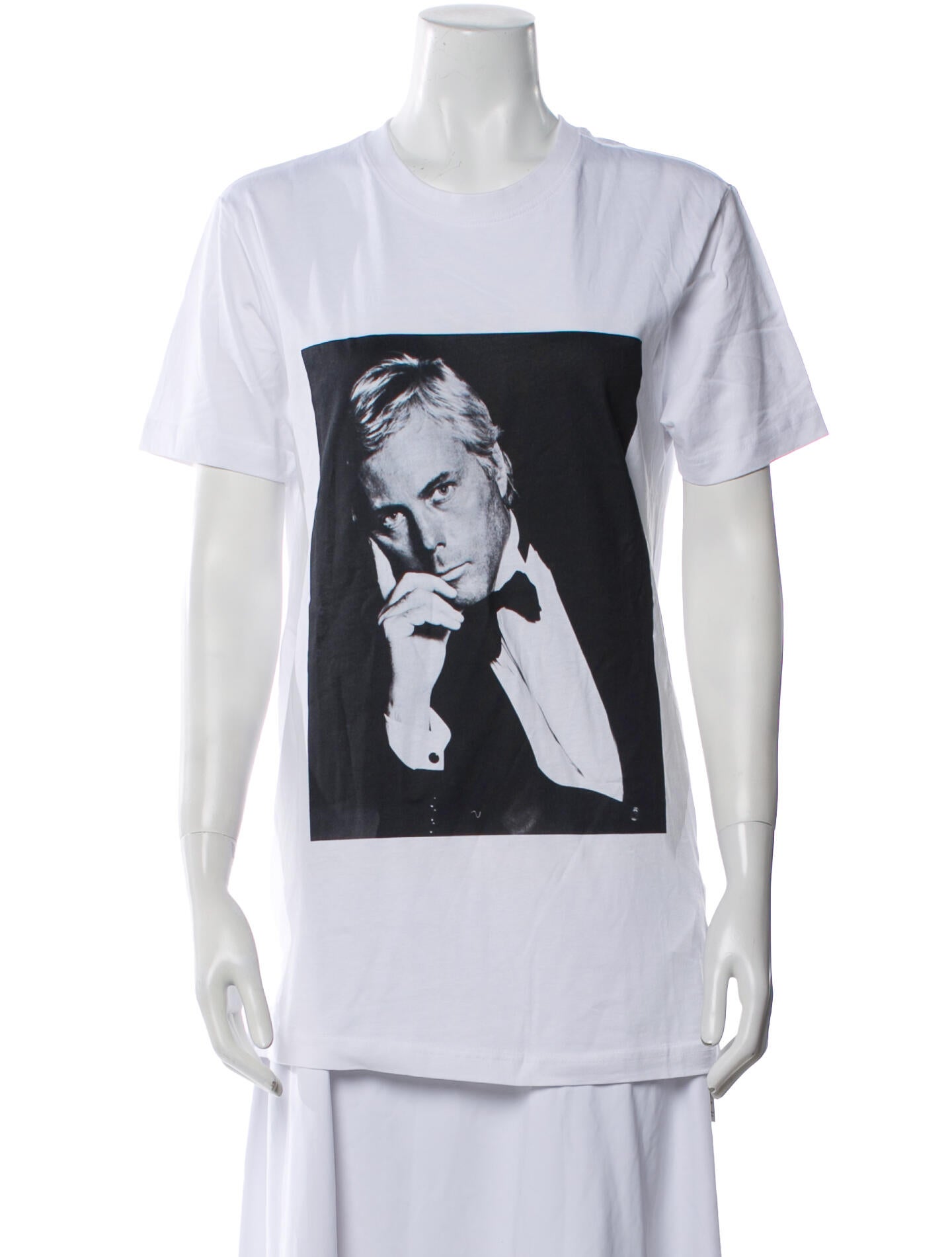 Giorgio Armani Graphic Print Crew Neck T-Shirt