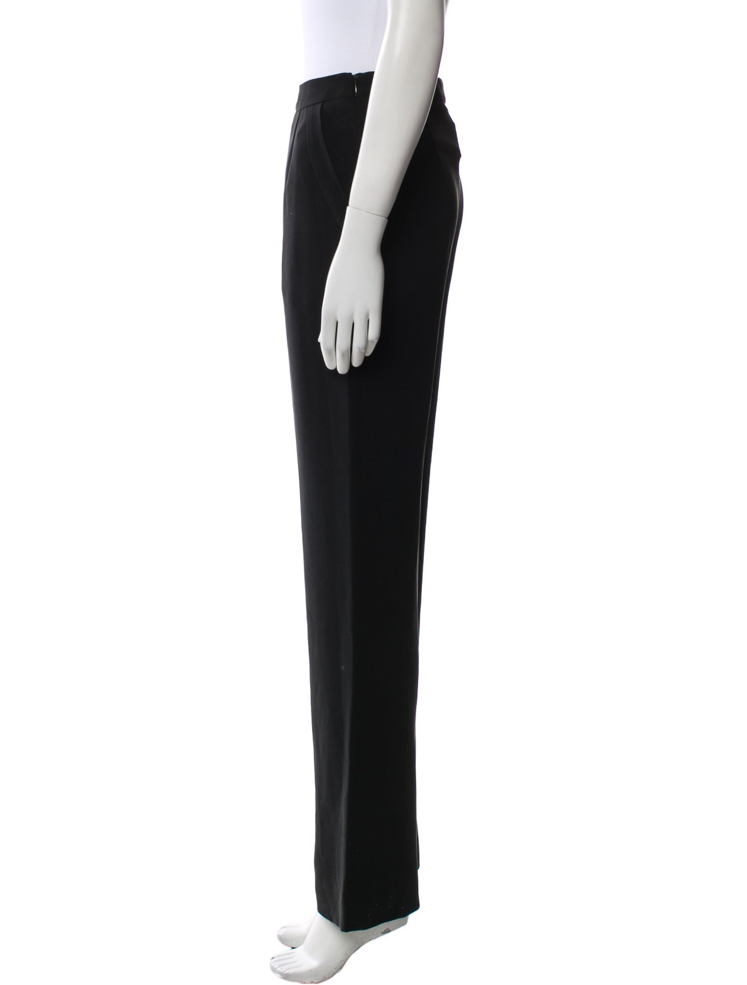 Giorgio Armani Silk Wide Leg Pants