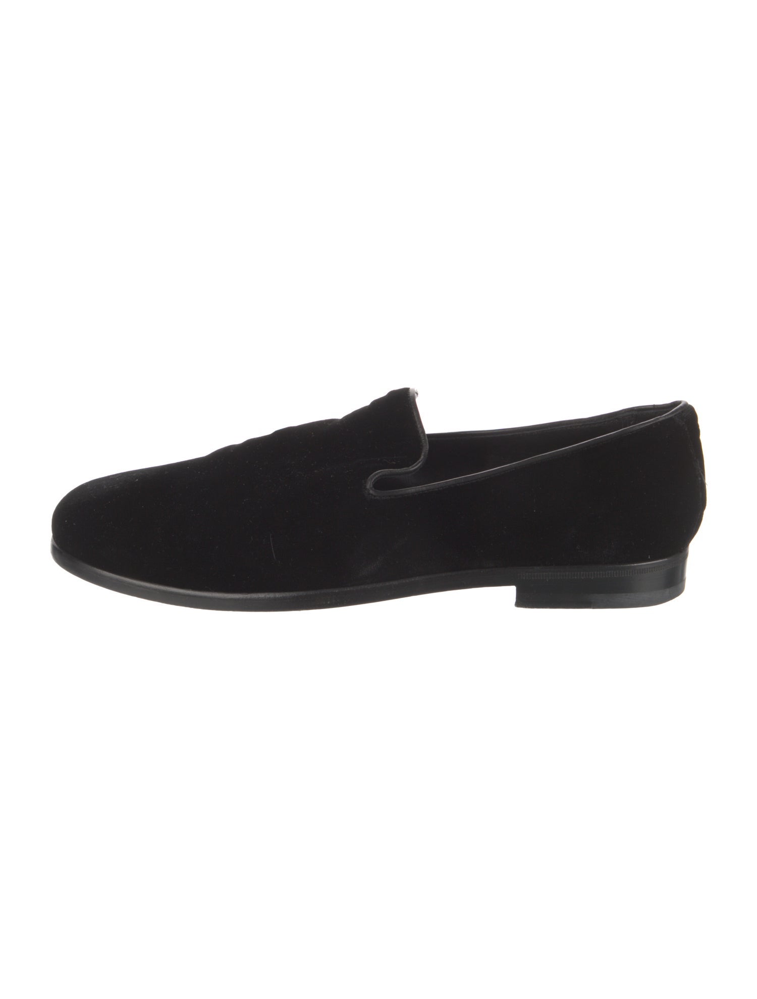 Giorgio Armani Velvet Loafers