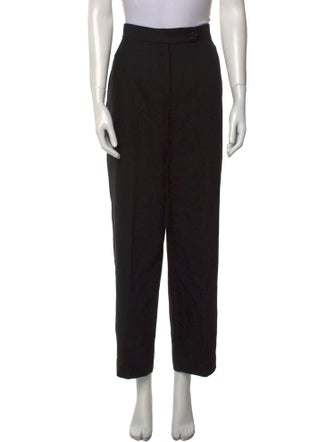 Giorgio Armani Wool Straight Leg Pants