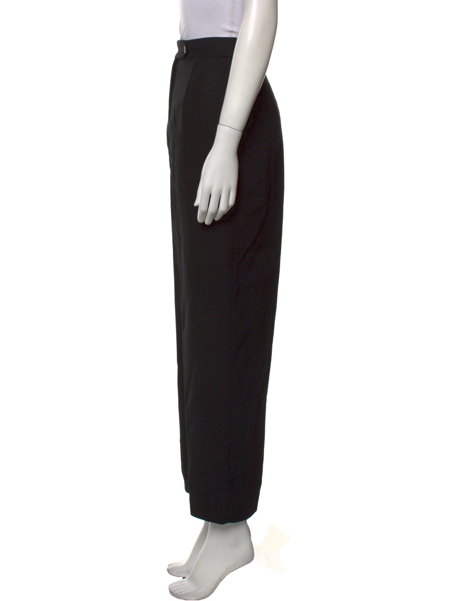 Giorgio Armani Wool Straight Leg Pants