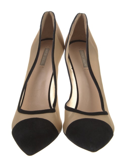 Giorgio Armani Mesh Printed Pumps