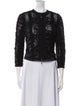 Giorgio Armani Lace Pattern Evening Jacket