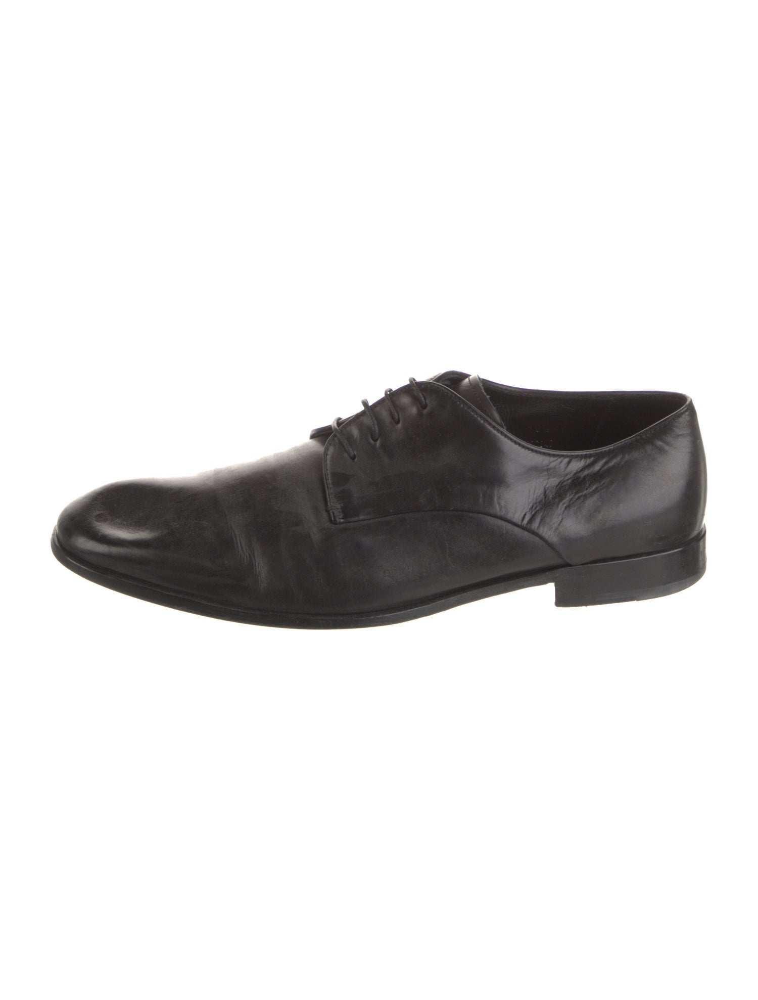 Giorgio Armani Leather Derby Shoes