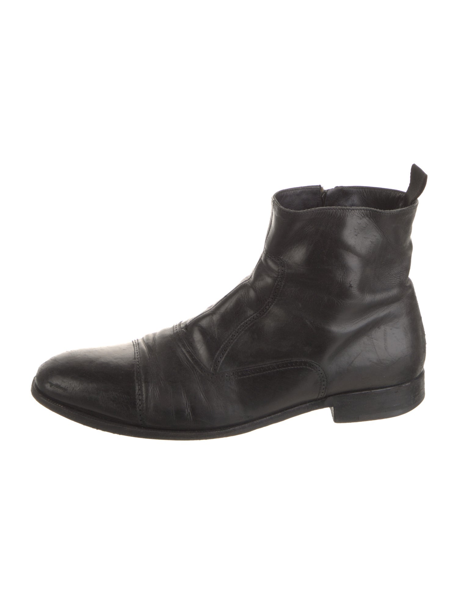 Giorgio Armani Leather Boots