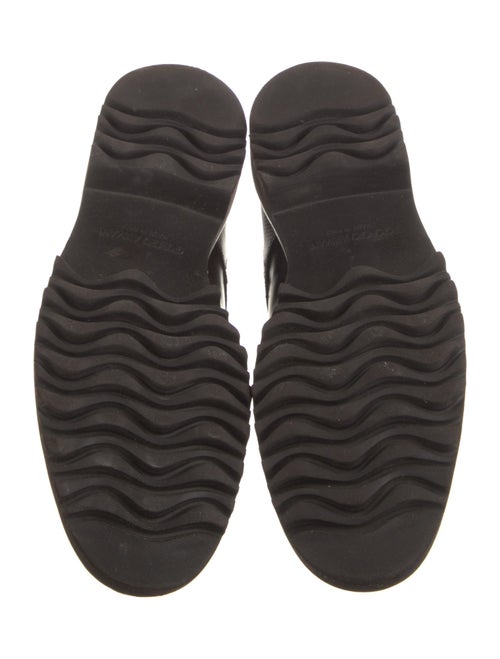 Giorgio Armani Leather Monk Straps