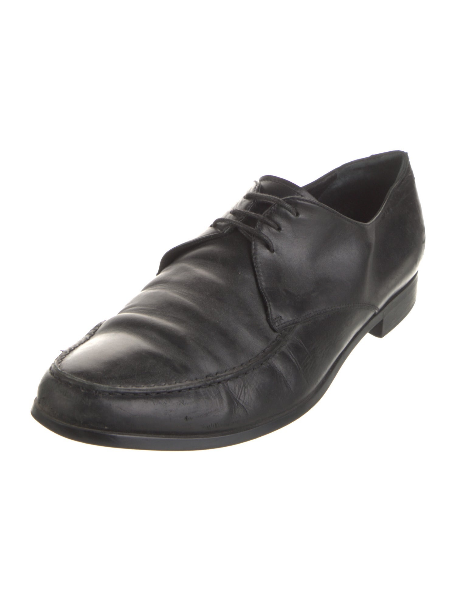 Giorgio Armani Leather Derby Shoes