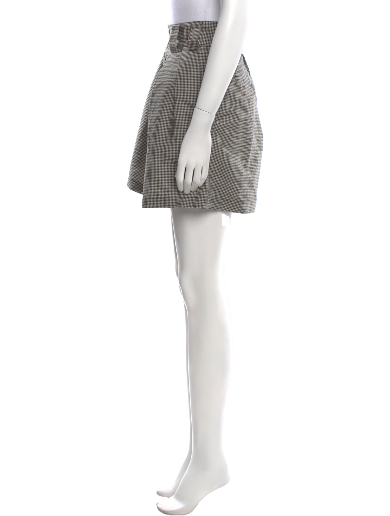 Giorgio Armani Linen Mini Shorts