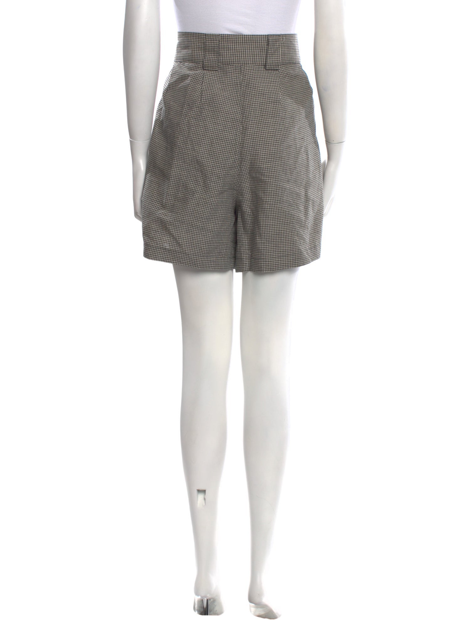 Giorgio Armani Linen Mini Shorts