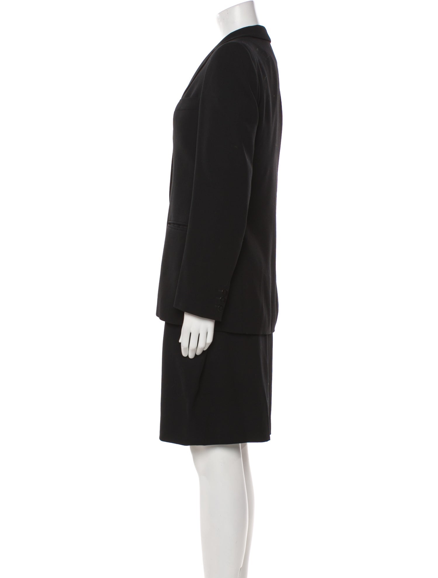 Giorgio Armani Wool Skirt Suit