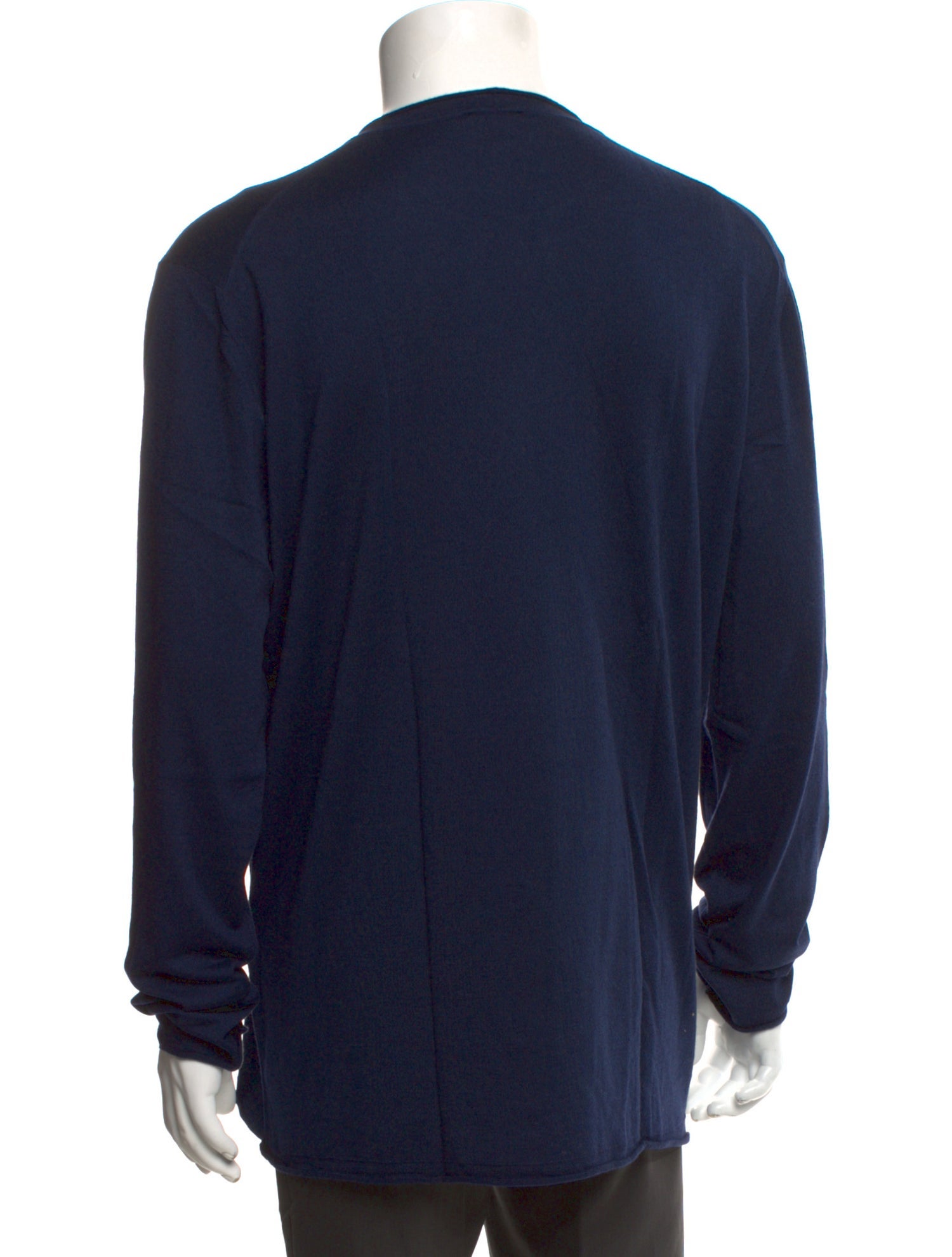 Giorgio Armani Crew Neck Long Sleeve Pullover
