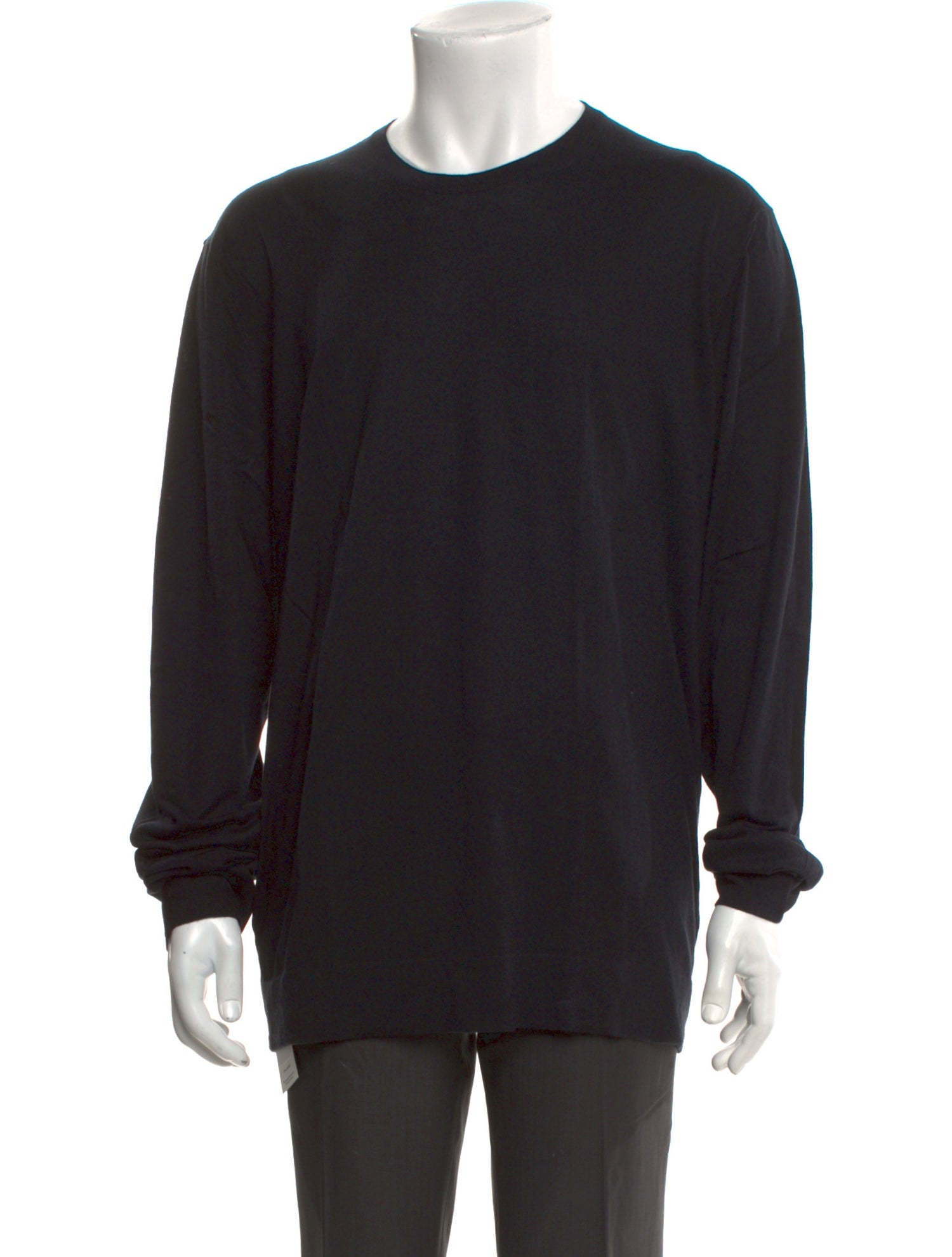 Giorgio Armani Crew Neck Long Sleeve Pullover