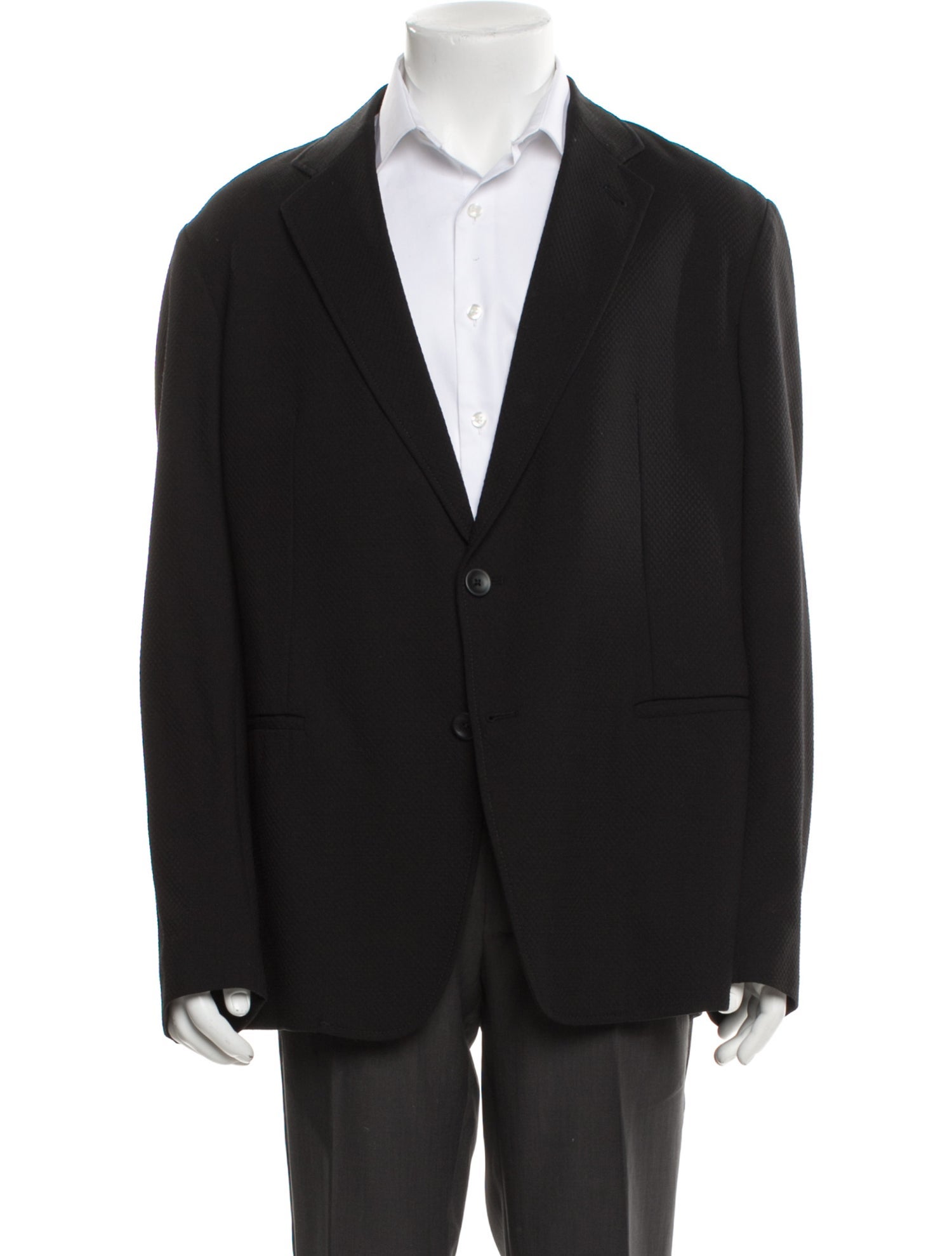 Giorgio Armani Virgin Wool Overcoat
