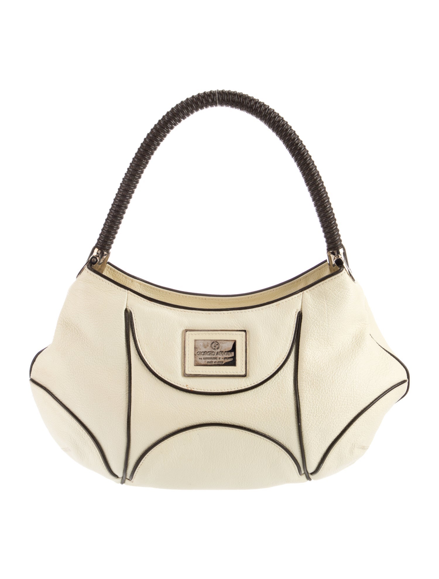 Giorgio Armani Leather Shoulder Bag