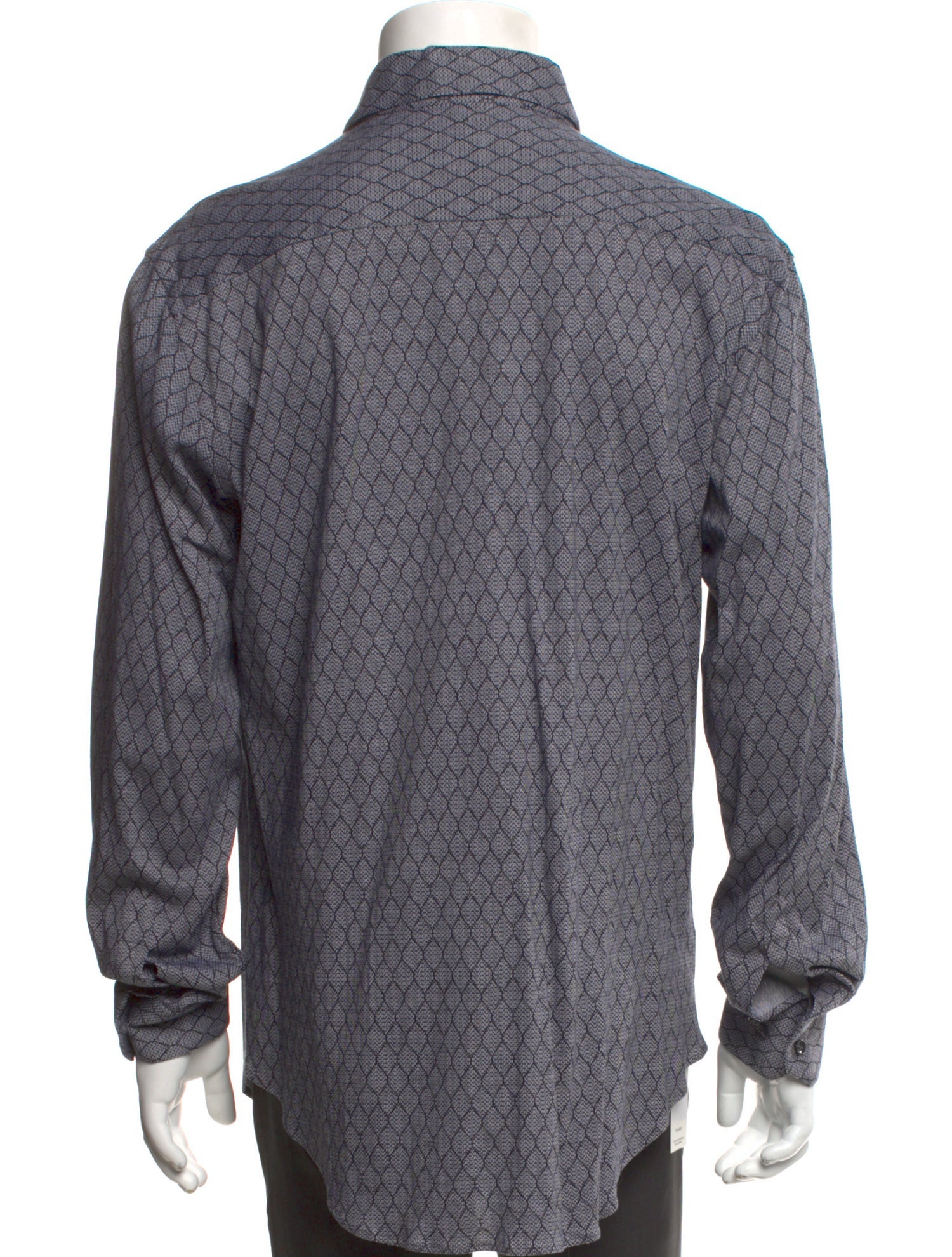 Giorgio Armani Printed Long Sleeve Shirt