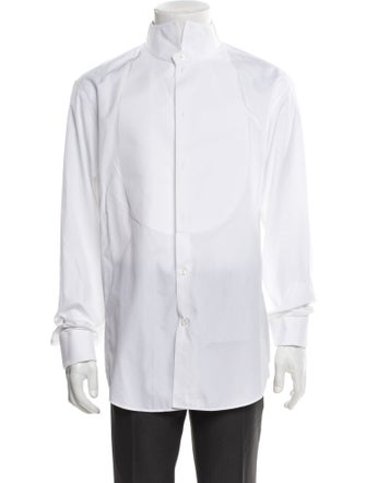 Giorgio Armani Long Sleeve Tuxedo Shirt