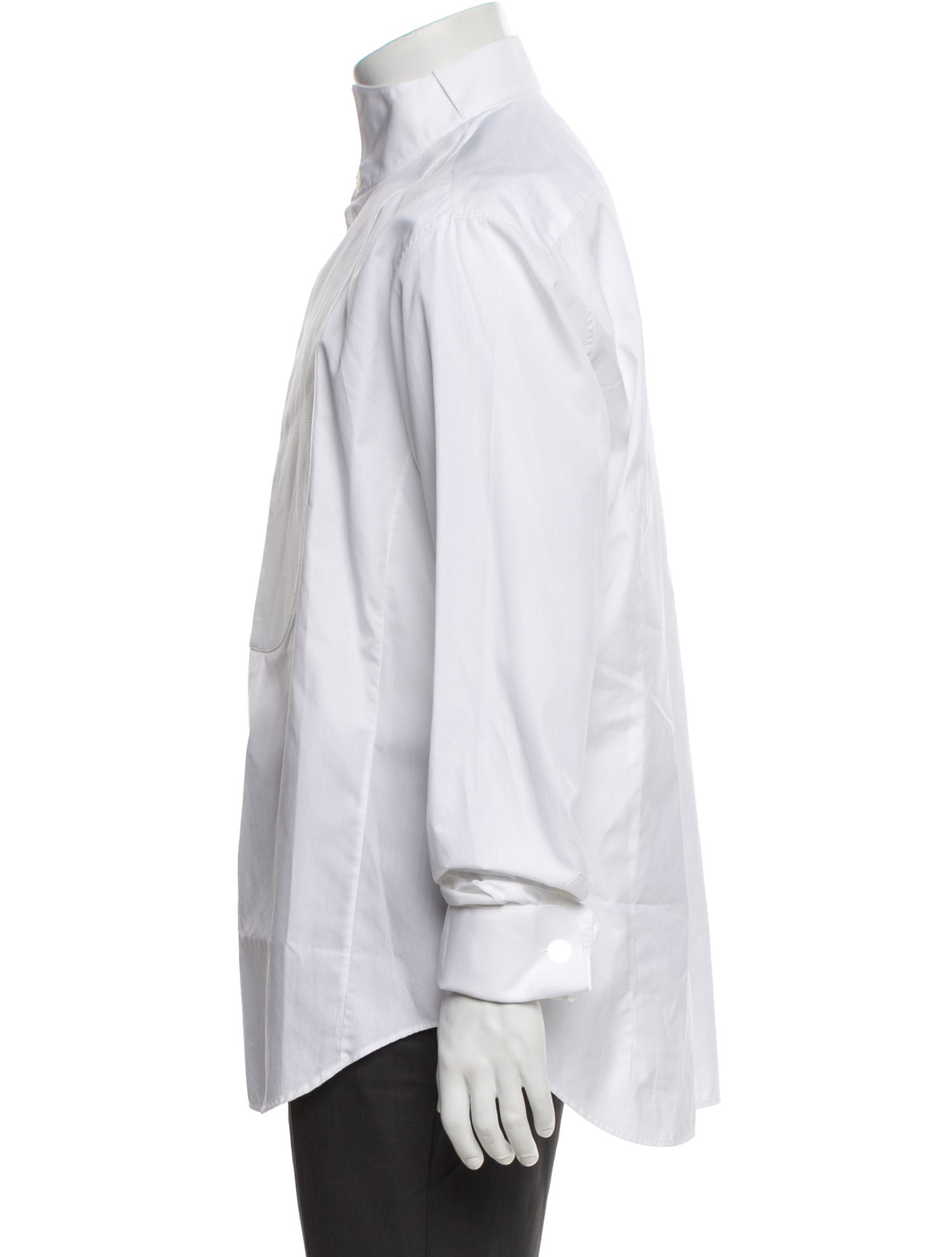 Giorgio Armani Long Sleeve Tuxedo Shirt