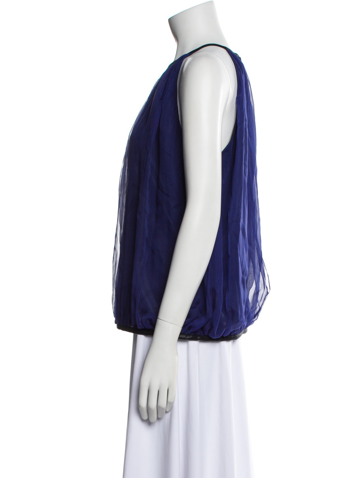 Giorgio Armani Silk Halterneck Blouse