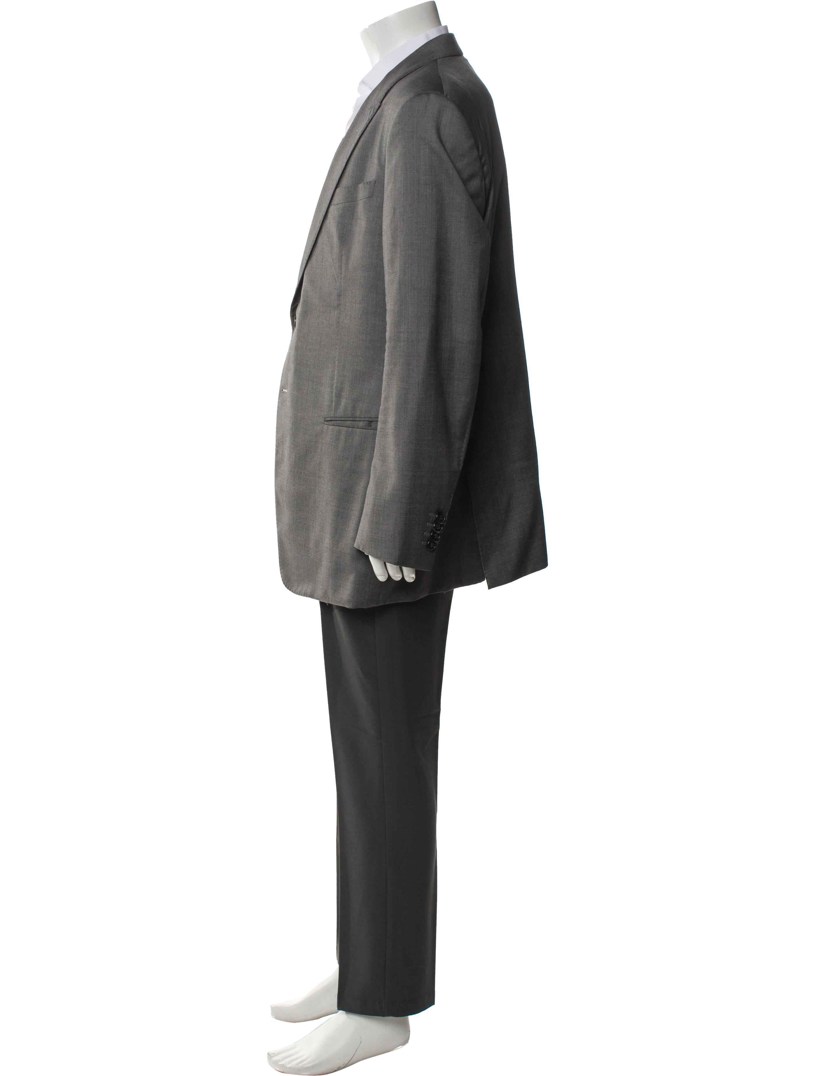 Giorgio Armani Virgin Wool Two-Piece Blazer