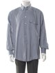 Giorgio Armani Striped Long Sleeve Dress Shirt