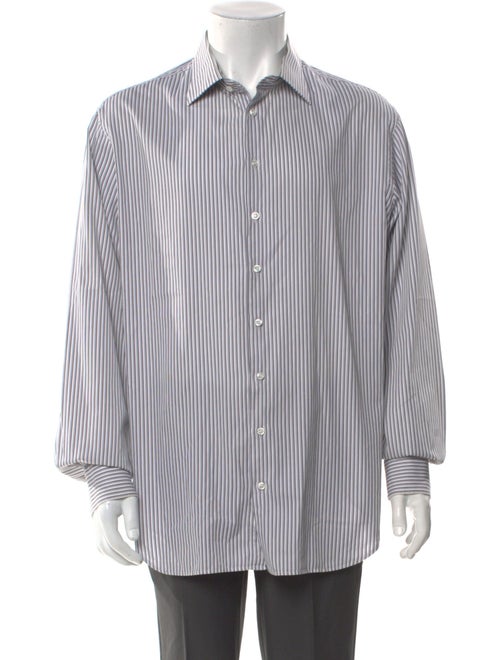 Giorgio Armani Striped Long Sleeve Shirt