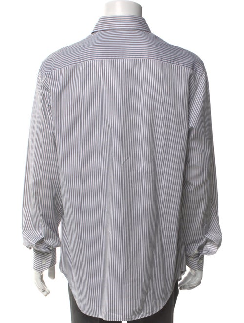 Giorgio Armani Striped Long Sleeve Shirt