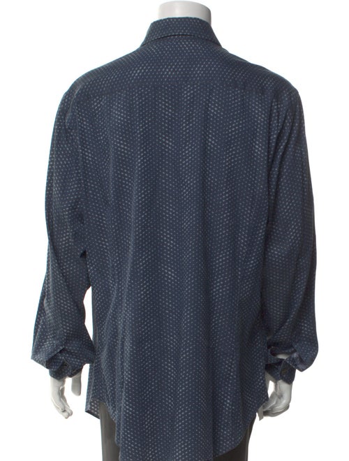 Giorgio Armani Printed Long Sleeve Shirt