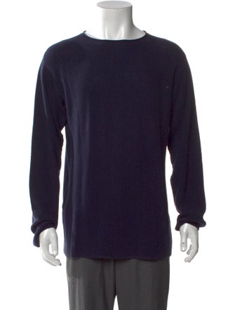 Giorgio Armani Crew Neck Long Sleeve Pullover
