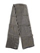 Giorgio Armani Silk Striped Scarf