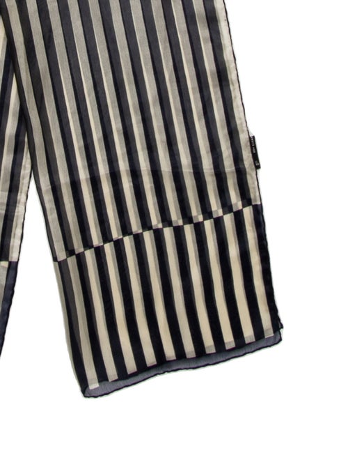 Giorgio Armani Silk Striped Scarf