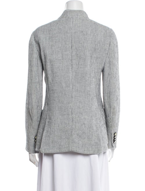 Giorgio Armani Linen Striped Evening Jacket