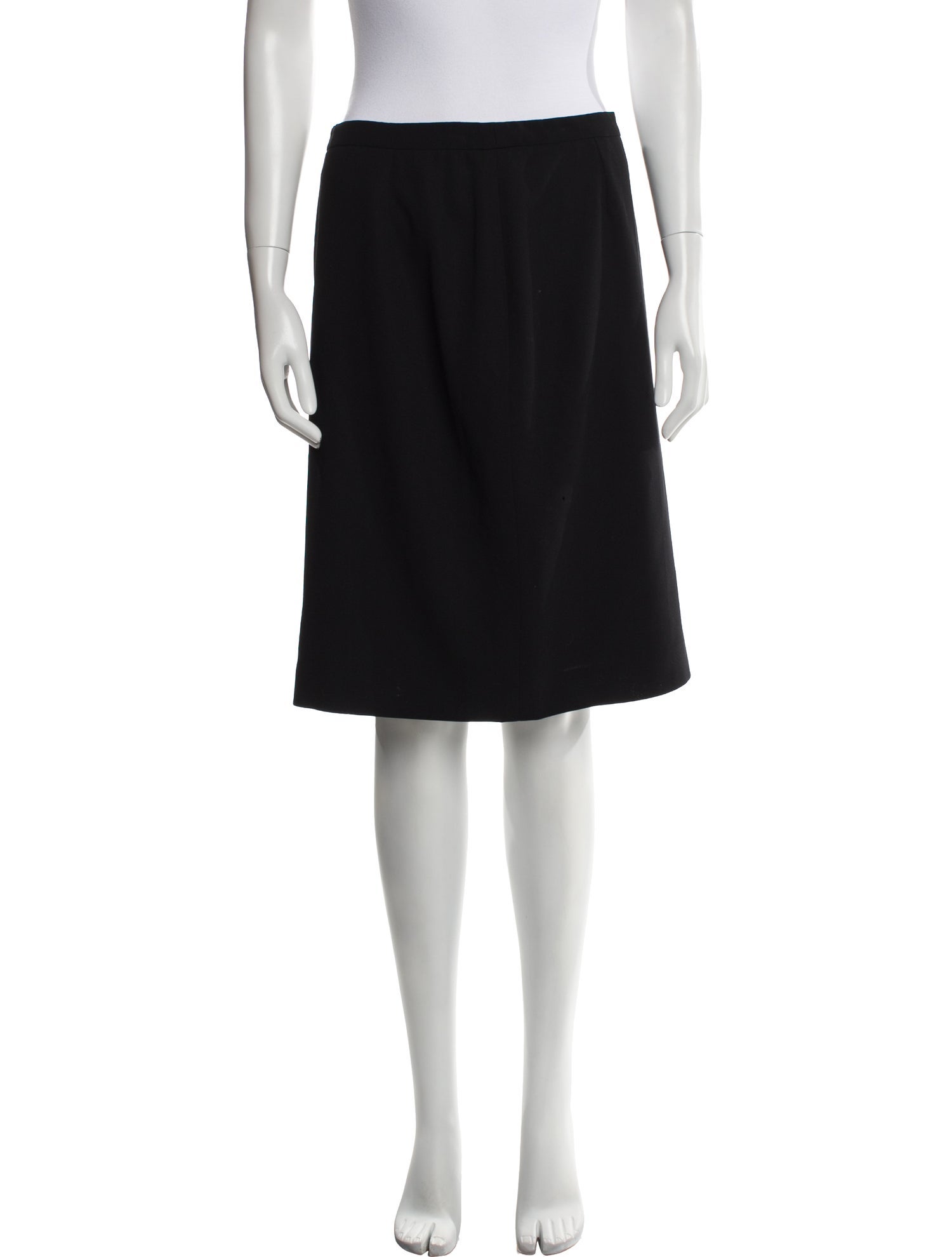 Giorgio Armani Wool Knee-Length Skirt