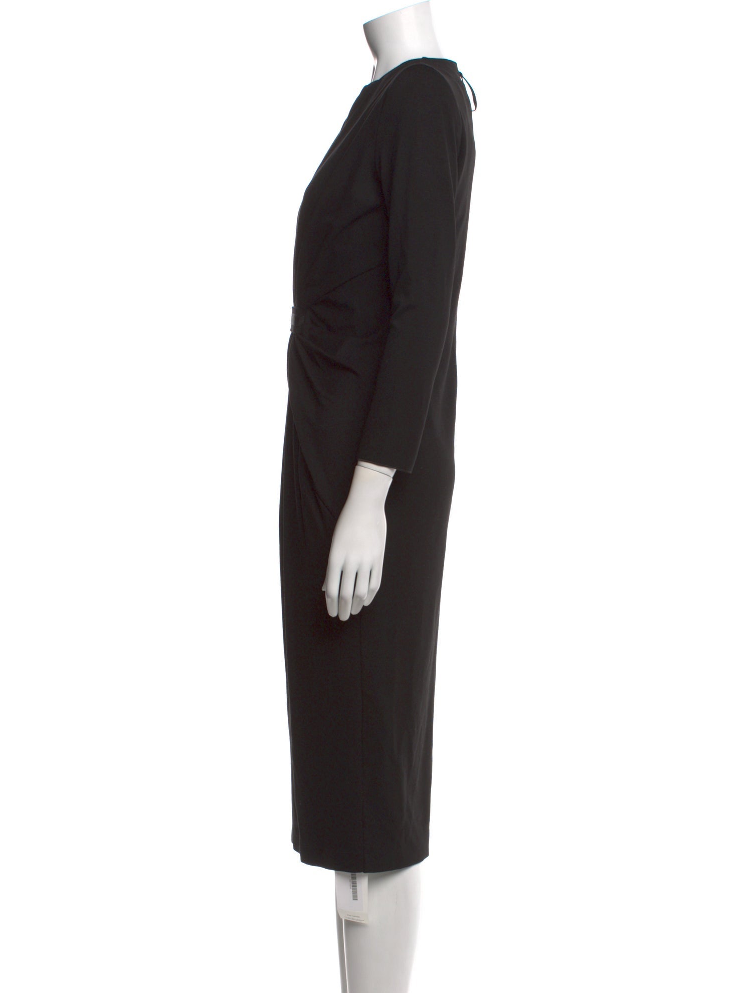 Giorgio Armani V-Neck Midi Length Dress w/ Tags