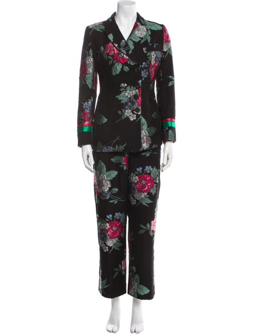 Giorgio Armani Printed Pantsuit
