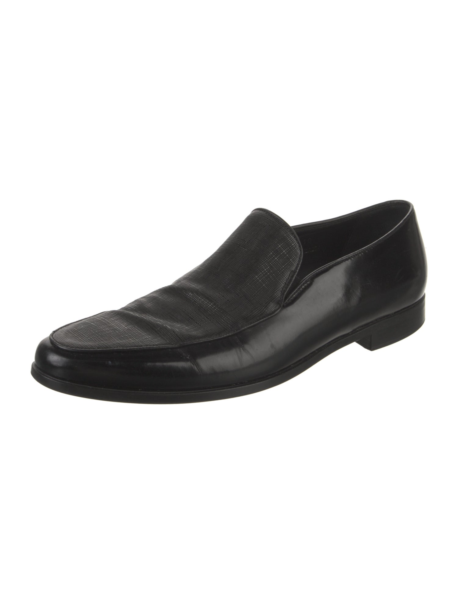 Giorgio Armani Leather Loafers