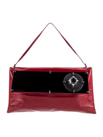 Giorgio Armani Patent Leather Clutch