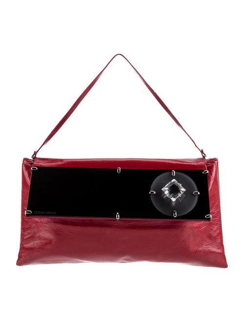 Giorgio Armani Patent Leather Clutch