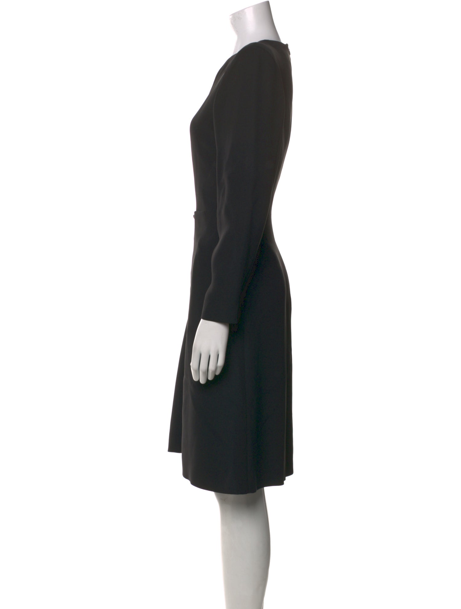 Giorgio Armani V-Neck Knee-Length Dress